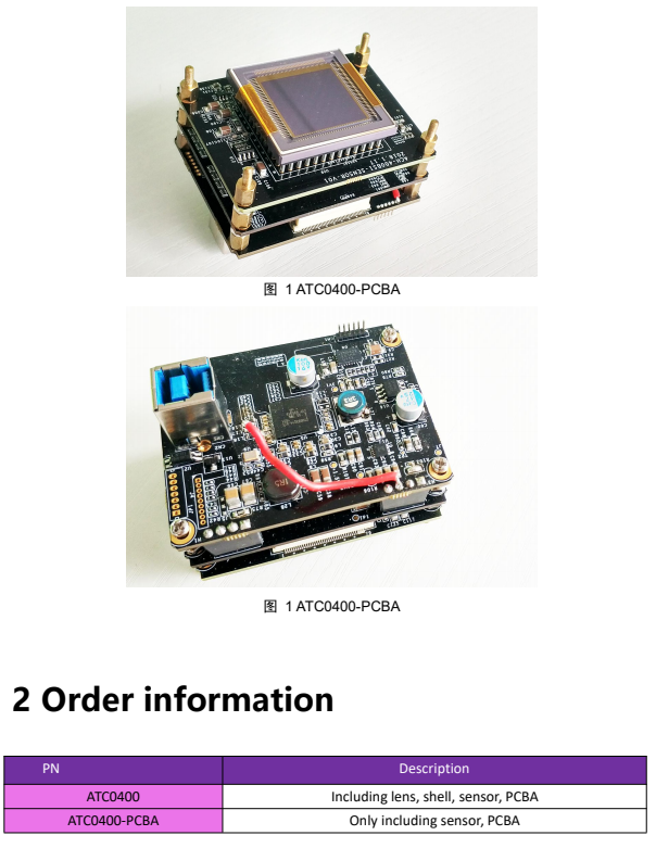 ATC0400_400萬像素高靈敏度背照式紫外相機(jī)